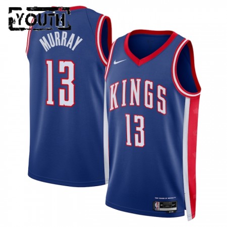 Barn Sacramento Kings Tröja Keegan Murray Nike 2024-25 City Edition Blå Swingman